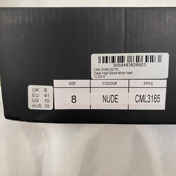 Prettylittlething PLT NEW  Euro Pinterest Coquette Block Heel Sandals 10 - Picture 8 of 8